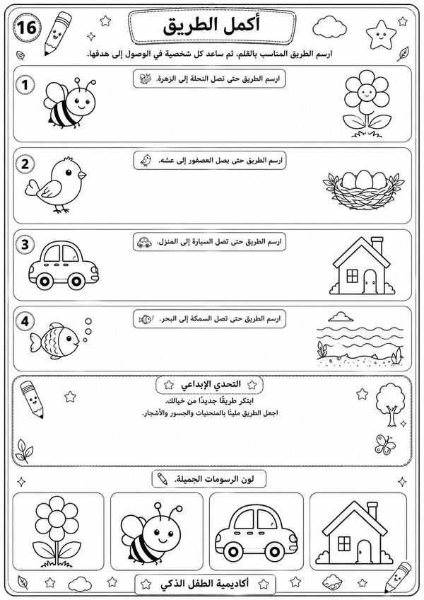 أنا أبدع – حقيبة الإبداع والمهارات الفنية